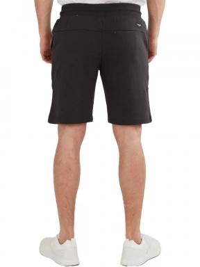 Fundango Delon Sweatshort férfi tréning rövidnadrág fekete színben 3