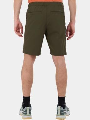 Fundango Elkford Cargo Trekking Shorts férfi oldalzsebes túra rövidnadrág zöld színben 3