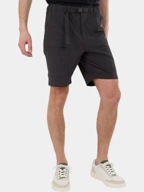 Fundango Elkford Cargo Trekking Shorts férfi oldalzsebes túra rövidnadrág szürke színben 3