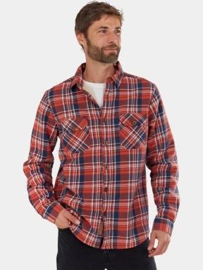 Fundango Roddy Lined Shirt férfi ingkabát piros színben 1
