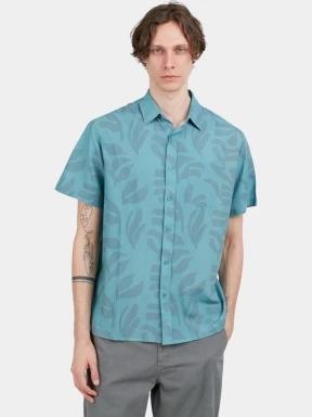 Fundango Chase Shirt férfi rövid ujjú ing zöld színben 1