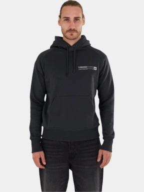 Fundango Talis Hooded Sweatshirt férfi kapucnis pulóver szürke színben 1