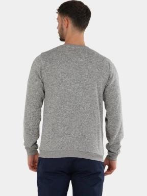 Fundango Randall Pullover férfi pulóver szürke színben 3