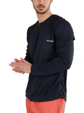 Fundango Maurice Long Rashguard férfi hosszú ujjú lycra sötétkék színben 1