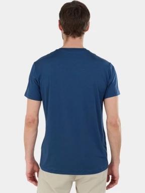 Fundango Bellmore T-shirt férfi rövid ujjú sport póló sötétkék színben 3