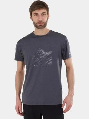 Fundango Bellmore T-shirt férfi rövid ujjú sport póló fekete színben 1