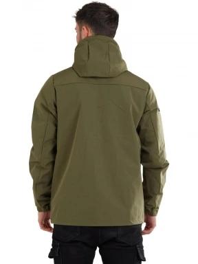 Fundango Clayton Casual Jacket férfi átmeneti kabát zöld színben 3