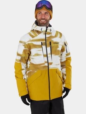 Fundango Baily ECO Allmountain Jacket férfi síkabát sárga színben 1