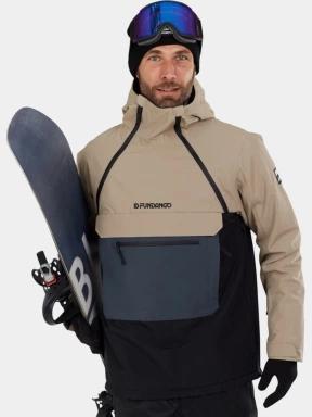 Fundango Hydra ECO Anorak férfi anorák homok színben 1