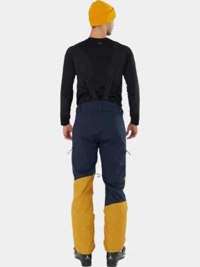 Fundango Teak Colourblock Pants férfi sínadrág sárga színben 3