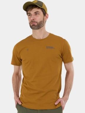Fundango Compass Graphic-T férfi rövid ujjú póló sárga színben 1