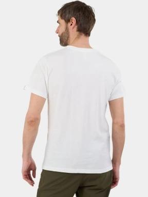 Fundango Montes Graphic-T férfi rövid ujjú póló fehér színben 3