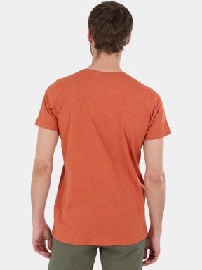 Fundango Jaggy II Structured T-shirt férfi rövid ujjú póló narancssárga színben 3
