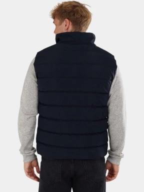 Fundango Vance Padded Vest férfi mellény sötétkék színben 3