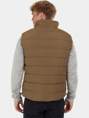 Fundango Vance Padded Vest férfi mellény barna színben 3