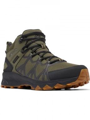 Columbia Peakfreak II Mid Outdry férfi túracipő zöld színben 1