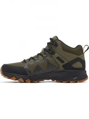 Columbia Peakfreak II Mid Outdry férfi túracipő zöld színben 3