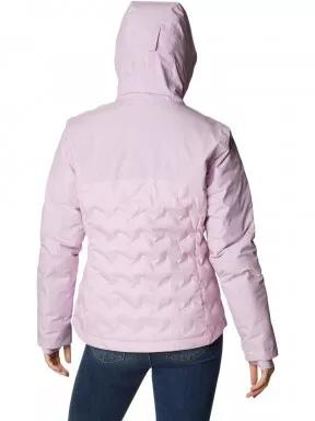 Columbia Grand Trek II Down Jacket női pehelykabát rózsaszín színben 3
