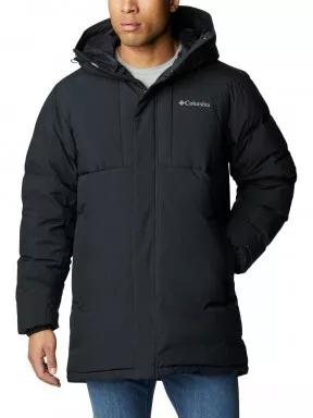 Columbia Aldercrest Down Parka férfi pehelykabát fekete színben 1
