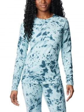 Columbia W Omni-Heat Infinity Knit Long Sleeve Crew női aláöltöző felső kék színben 1