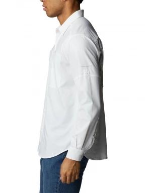 Columbia Silver Ridge Utility Lite Long Sleeve Shirt férfi hosszú ujjú túraing fehér színben 3