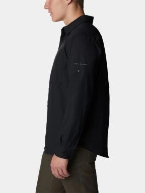 Columbia Silver Ridge Utility Lite Long Sleeve Shirt férfi hosszú ujjú túraing fekete színben 3