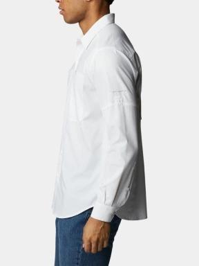 Columbia Silver Ridge Utility Lite Long Sleeve Shirt férfi hosszú ujjú túraing fehér színben 3