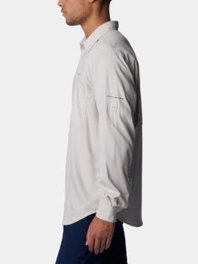 Columbia Silver Ridge Utility Lite Long Sleeve Shirt férfi hosszú ujjú túraing homok színben 3