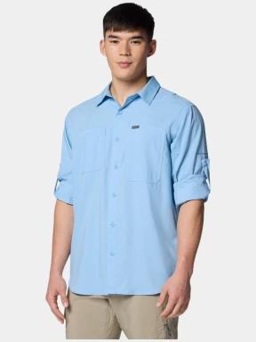 Columbia Silver Ridge Utility Lite Long Sleeve Shirt férfi hosszú ujjú túraing kék színben 3