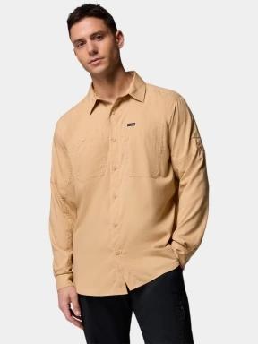 Columbia Silver Ridge Utility Lite Long Sleeve Shirt férfi hosszú ujjú túraing homok színben 1
