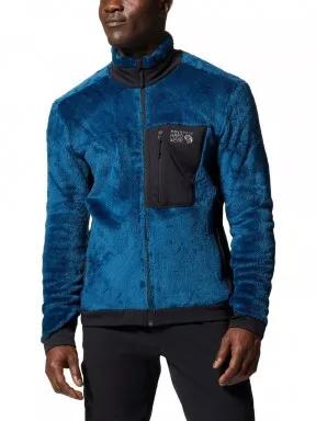 Mountain Hardwear Polartec High Loft Jacket férfi polár pulóver kék színben 1
