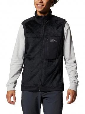 Mountain Hardwear Polartec High Loft Vest férfi mellény fekete színben 1