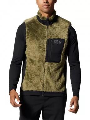 Mountain Hardwear Polartec High Loft Vest férfi mellény zöld színben 1
