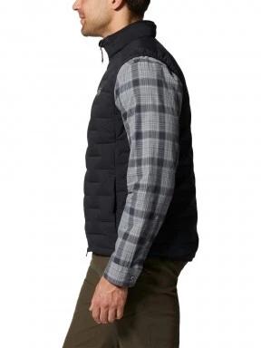 Mountain Hardwear Stretchdown Vest férfi mellény fekete színben 3