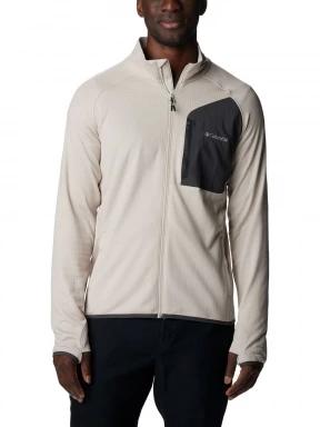 Columbia Triple Canyon Full Zip férfi polár pulóver homok színben 1