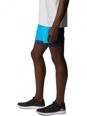 Columbia M Endless Trail 2 In 1 Short férfi sport rövidnadrág kék színben 3