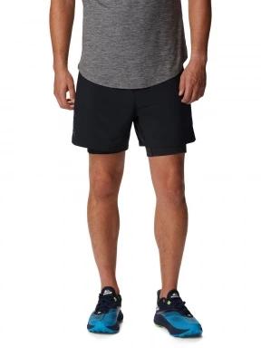 Columbia M Endless Trail 2in1 Short férfi sport rövidnadrág fekete színben 1