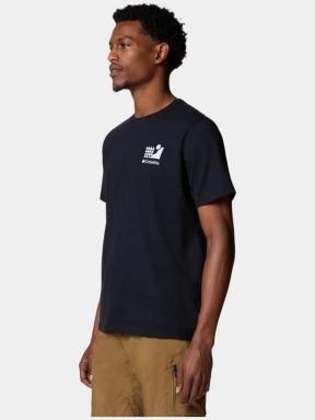 Columbia Explorers Canyon Back SS Tee férfi rövid ujjú póló fekete színben 3