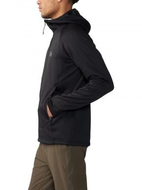 Mountain Hardwear Sendura Hoody férfi polár pulóver fekete színben 3