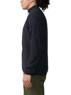 Mountain Hardwear Microchill Full Zip Jacket férfi polár pulóver fekete színben 3