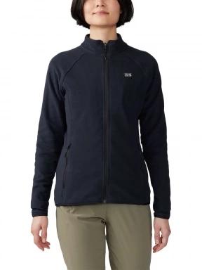 Mountain Hardwear Microchill Full Zip Jacket női polár pulóver fekete színben 1