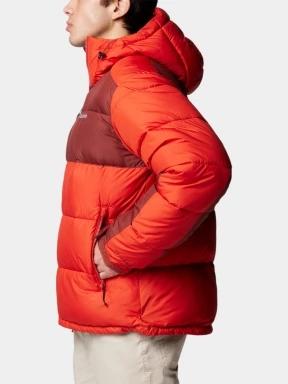 Columbia Pike Lake II Hooded Jacket férfi télikabát piros színben 3