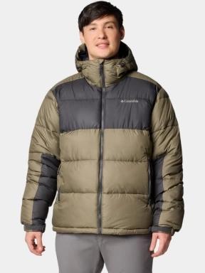 Columbia Pike Lake II Hooded Jacket férfi télikabát zöld színben 1