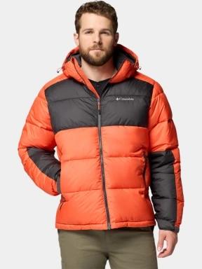 Columbia Pike Lake II Hooded Jacket férfi télikabát narancssárga színben 1