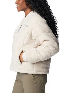 Columbia Puffect Novelty Jacket női utcai kabát homok színben 3