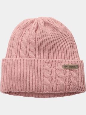 Columbia Agate Pass Cable Knit Beanie női kötött sapka rózsaszín színben 1