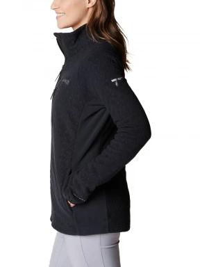 Columbia Titan Pass 3.0 Full Zip Fleece női polár pulóver fekete színben 3