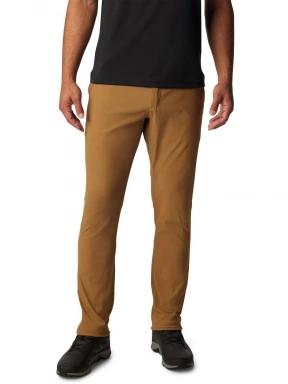 Columbia Black Mesa Woven Pant férfi hosszú nadrág homok színben 1