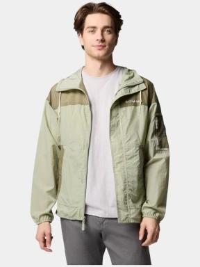 Columbia Challenger II Windbreaker férfi átmeneti kabát zöld színben 1