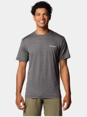Columbia Kwick Hike Back Graphic SS Tee férfi rövid ujjú sport póló fekete színben 1